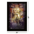 thumbnail image 3 of Star Wars: Episode I - The Phantom Menace - Framed Movie Poster (Regular Style) (Size: 25" X 37") (Shiny White Aluminum Frame), 3 of 6