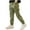 style-04 Green, variant on Gubotare School Uniform Pants for Boys Boys' School Uniform Twill Pants, Flat Front & Comfortable Waistband Size 9-10 (Black,9-10 Years)