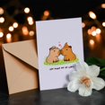 thumbnail image 3 of Tarjeta de felicitación Podagree Cute Capybara para el aniversario de la pareja, 3 of 9