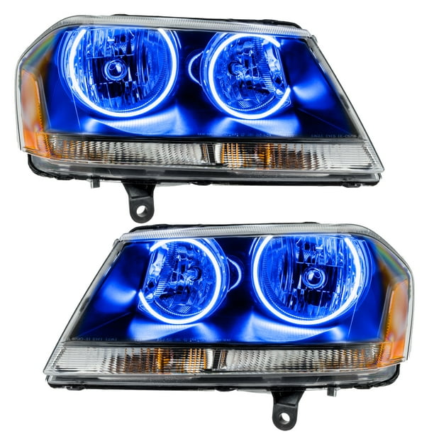 For 20082014 Dodge Avenger RT SMD Headlights Black Oracle Walmart