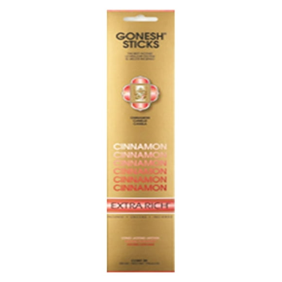 Gonesh Encens Extra Riche - Cannelle (20 Bâtons dans 1 Pack) 208138