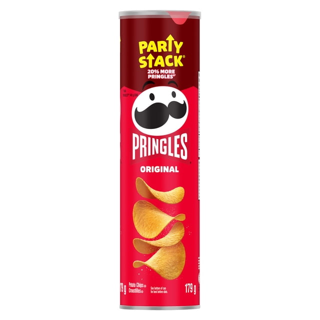 Pringles® Party Stack™ Original Potato Chips 179g