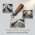 thumbnail image 2 of Car Keychain with Key Rings - Premium Key Fob Organizer for Men & Women, 2 of 5