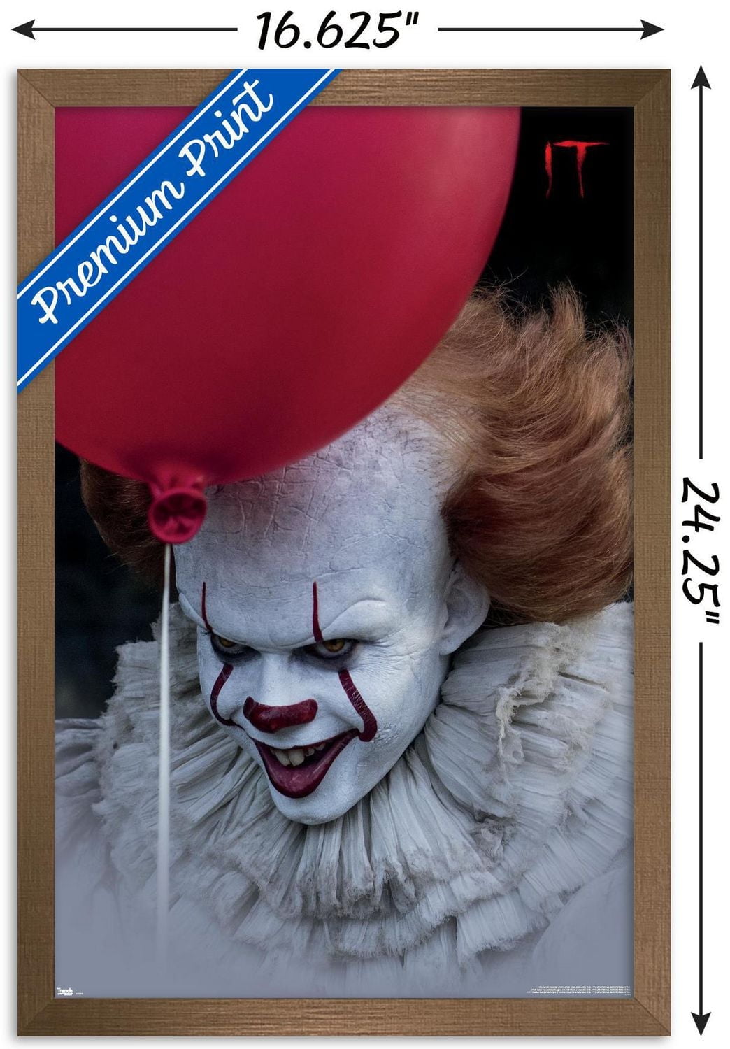 IT - Balloon Wall Poster, 14.725" x 22.375"