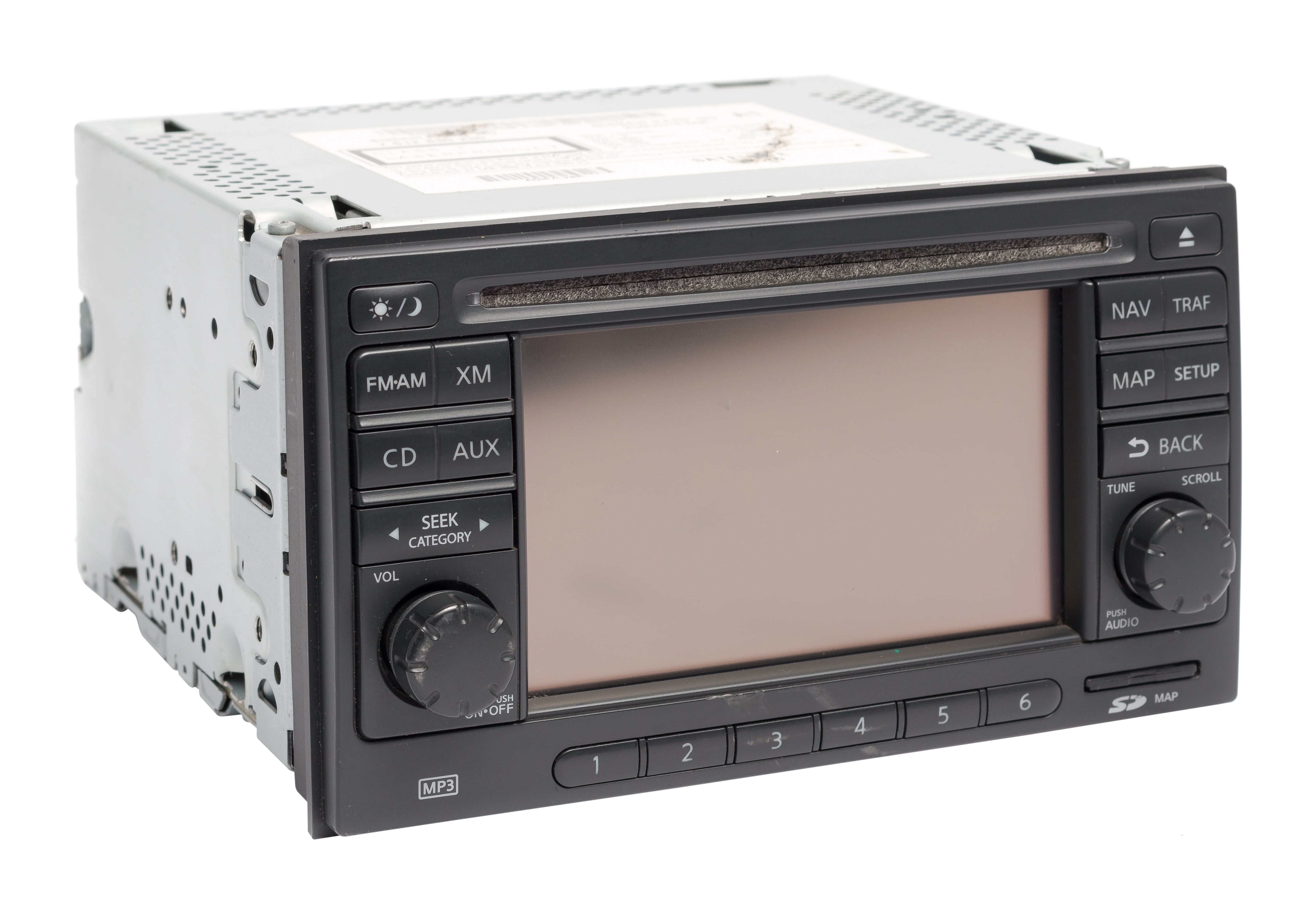 Restored 20122014 Nissan Cube AMFM Radio CD Player Touch Navi Display Part ID 259151FS0E (Refurbished)