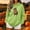 Green, variant on Women's Realistic Cat Hoodie Cute Kitten Graphic Oversized Sweatshirt Top