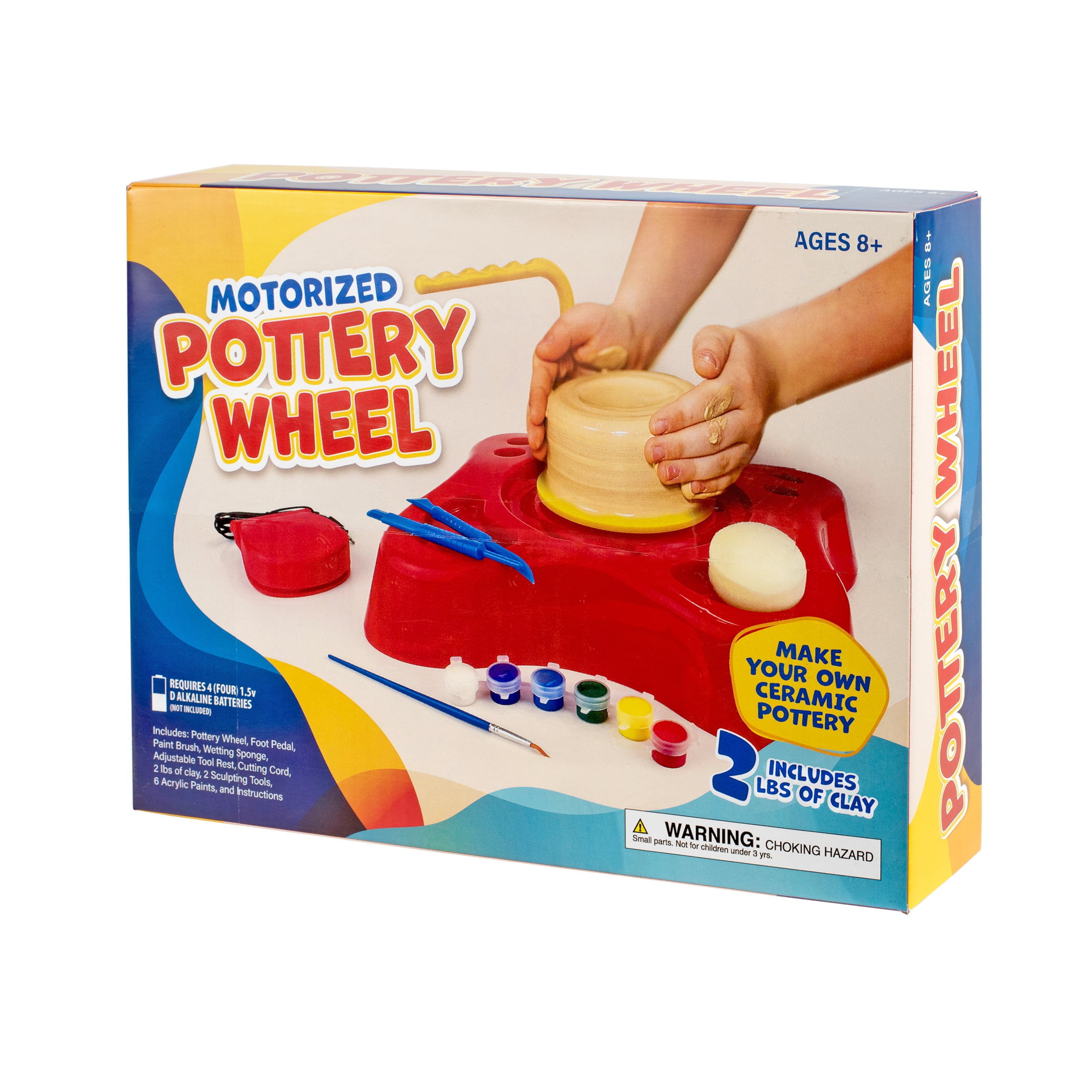 Gener8 Deluxe Pottery Wheel Set #GS20049M-Gender Neutral-Ages 6