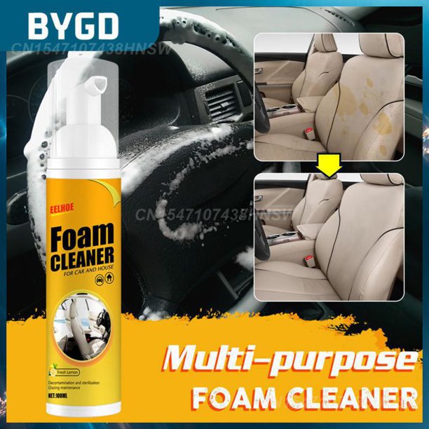 Multifunctional Leather Plastic Cleaning Supplies Multi-purpose Car Interior Decontamination Leather Seat Cleaner Portable 60ml02Russian Federation He Qiyong unisex