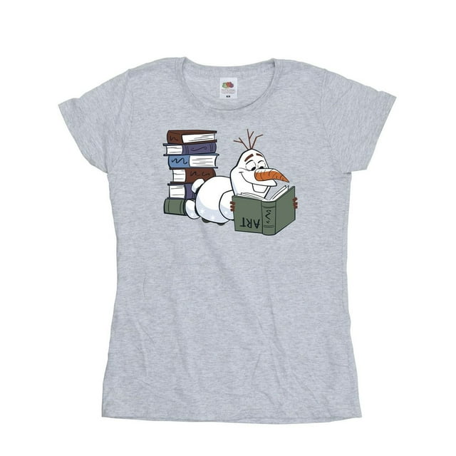 Frozen II Womens Olaf Reading T-Shirt