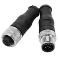 thumbnail image 3 of for NMEA2000 Terminator, 2Pcs/Set IP67 Waterproof Backbone Cable Terminator ABS+Metal 5Pin Wearproof  for  Networks, 3 of 7