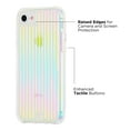 thumbnail image 4 of Case-Mate Tough Groove Case for New Apple iPhone SE - Iridescent, 4 of 7