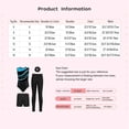 thumbnail image 3 of Haitryli Gymnastics Leotards for Girls Sleeveless Ballet Tumbling Unitard Biketard with Shorts Leggings Hairband Set Hot Pink 10, 3 of 3