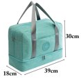 thumbnail image 3 of Sac de Voyage Séparation Sec Humide Grande Capacité Sac de Natation Sac de Sport, 3 of 9