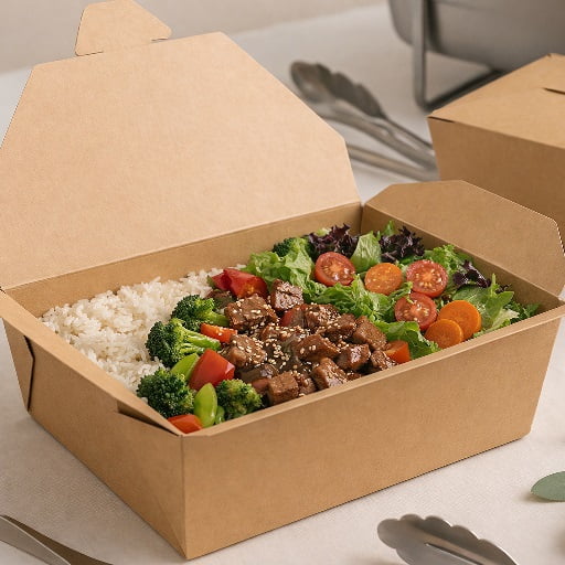 Way to Celebrate 24ct Kraft Take Out Boxes, 5"x4"x2.5"