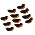 thumbnail image 3 of 11 Uds fundas para cabeza de palos de Golf Protector de cabeza de palo de Golf numerado de neopreno para canchas al aire libre naranja, 3 of 12