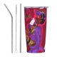 thumbnail image 1 of Taza de café Smiling Critters con tapa, 20 oz, vaso de viaje de acero inoxidable que se mantiene frío durante 9 horas y caliente durante 3 horas, 1 of 7