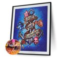 thumbnail image 2 of Cuadros Decorativos Diamante pintura DIY animal bajo el agua cristal diamante Likrtyny embutido en tela, 2 of 9