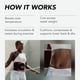thumbnail image 5 of Faja Reductora de Cintura y Sauna Premium Sweet Sweat para Hombre y Mujer, Talla Mediana, Color Negro y Rosa, 5 of 7