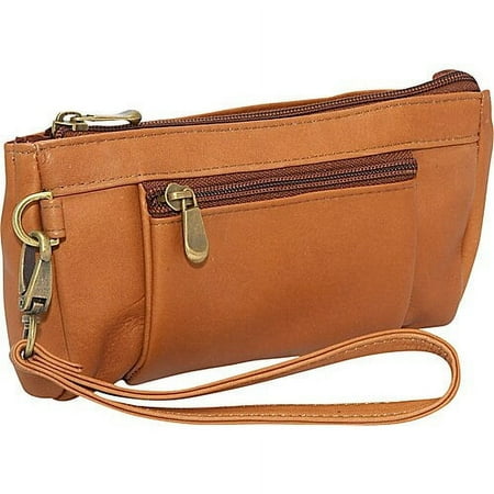 Le Donne Leather Large Wristlet Wallet LD-7036