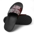 thumbnail image 4 of GZHJMY Stylish Slides for Women Men, I Love Hip Hop Soft Flexible Slip-on Sandals Slippers, 4 of 7