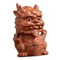 thumbnail image 5 of Almencla Statue Mini Chinese Pet Figurine Micro Landscape Decorative New Year Ornament Figurine for Living Room B, 5 of 8
