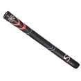 thumbnail image 2 of SuperStroke Cross Comfort Golf Club Grip, Black/Red (Midsize) | Soft & Tacky Polyurethane That Boosts Traction | X-Style Surface & Non-Slip | Swing Faster & Square The Clubface More Naturally (RSS195), 2 of 3