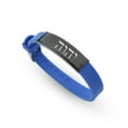 thumbnail image 3 of YHVH YHWH Silicone Bracelet Hebrew Jehovah Tetragrammaton Bangle Adonai Wristband Israelite Jewish Jewelry Amultes Gifts for Teens Adults, Blue, 3 of 5