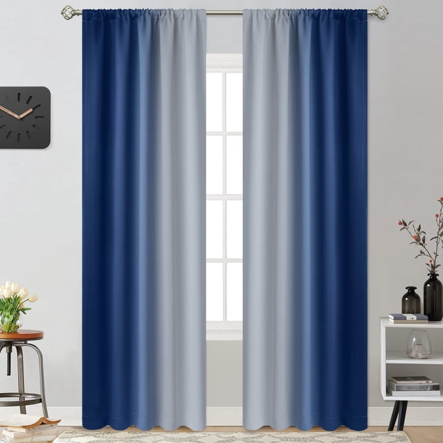 Rideau Occultant Complet pour Salon, Rideau Isolant Thermique, Rideau à Oeillets, Convient à la Chambre et au Salon