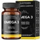 thumbnail image 1 of Omega 3 Ultra Purificado | Total Omega 3 como TG | Aceite de Pescado | Con Alto Contenido de EPA/DHA de Pesca Sostenible Con Certificados Internacionales | Alta Pureza | Quotidien - 60 cápsulas, 1 of 7