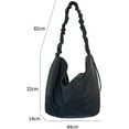 thumbnail image 2 of Kukuzhu Tote Shoulder Bag for Women Large Hobo Messenger Bag Nylon Crossbody Bag Casual Zipper Shoulder Bagfor College Work, 2 of 7