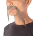 thumbnail image 6 of HPO Men's Synthetic Hair Long String Black Mustache Cosplay Facial Hair Multiple Color Options, 6 of 13