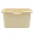thumbnail image 4 of Kitchen Cupboard Door Desk Hanging Trash Can Household Plastic Garbage Box (Beige), 4 of 8