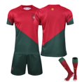 thumbnail image 3 of 22-23 Copa del Mundo Versión Correcta Portugal Local No. 7 Ronaldo con Calcetines Nuevos Traje de Fútbol para Adultos para Niños, 3 of 5