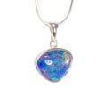 thumbnail image 4 of HOLIDAY DYNASTY STERLING SILVER AUSTRALIAN BLACK OPAL NECKLACE, 4 of 5