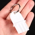 thumbnail image 6 of LEORX 1 Set Toilet Paper Dispenser Key for Adults in White Plastic Universal Design, 6 of 8