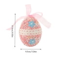 thumbnail image 3 of YingYouFu Easter Eggs Plush Toy With Bow Easter Basket Stuffers Fillers Colorful Stuffed Toys for Kids Baby Girls Boys Egg Hunt Party Favors Gifts, 3 of 6