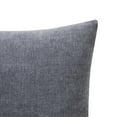 thumbnail image 3 of Mainstays Solid Chenille Decorative Throw Pillow Set, Grey, 18" x 18", 2 Pieces, 3 of 5