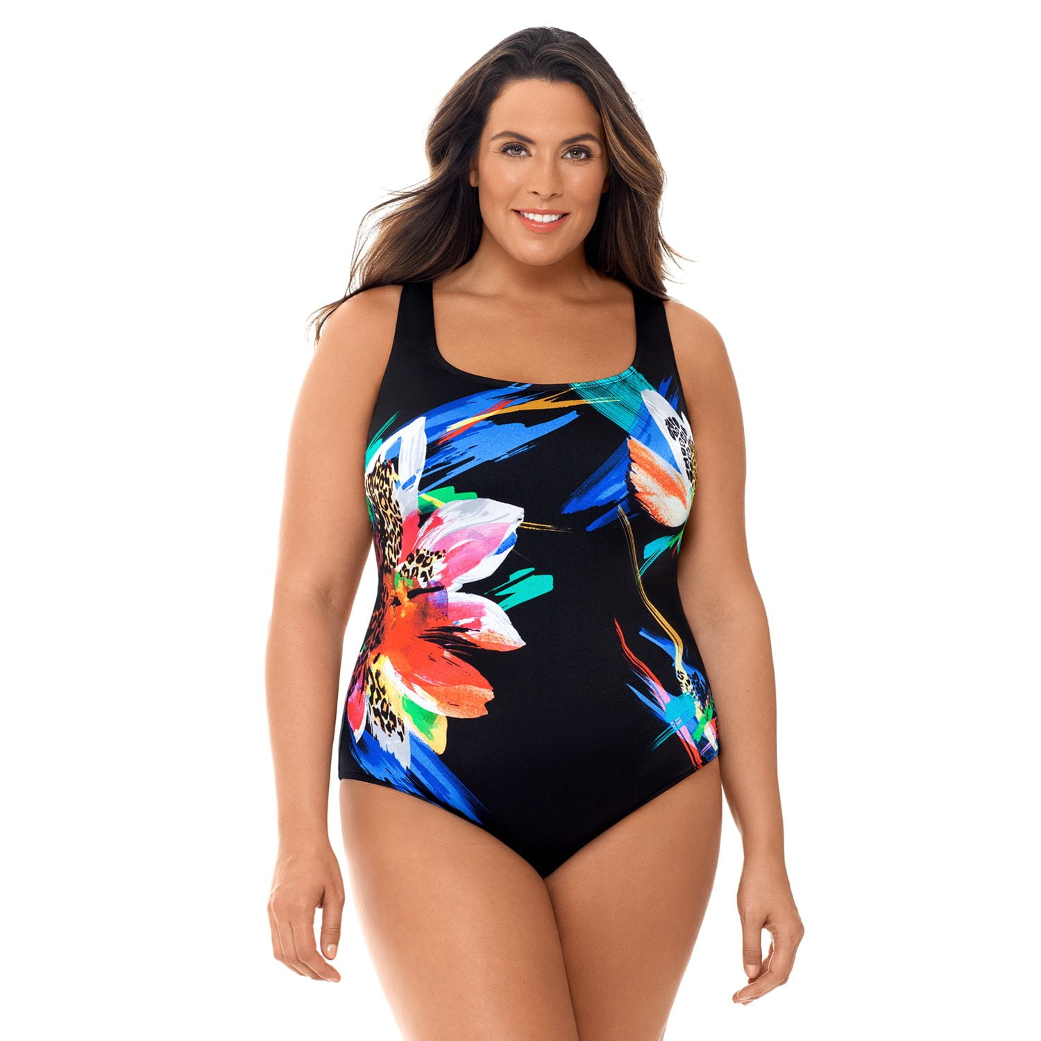 longitude bathing suits plus size