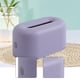 thumbnail image 5 of Organizador de servilletas con soporte para caja de pañuelos, funda decorativa nórdica para caja de pañuelos violeta, 5 of 8