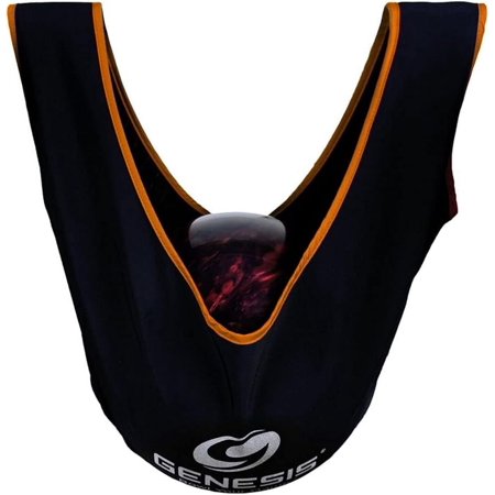 2pcs Bowling See Saw Bowling Holder/Cleaner - Black/Orange