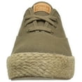 thumbnail image 2 of Keds Women's Triple Pigment Canvas Jute Fashion Sneaker, Olive, 7 M US, 2 of 8