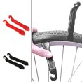thumbnail image 4 of Yuarrent Palanca para neumáticos de bicicleta, abridor de barra de palanca para neumáticos de ciclismo, herramientas de reparación de cuchara para Ciclismo rojo Yuarrent OD1496-02B, 4 of 6