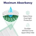 thumbnail image 3 of ProHeal Premium Incontinence Disposable Chucks Underpads - 30" x 36, 3 of 5