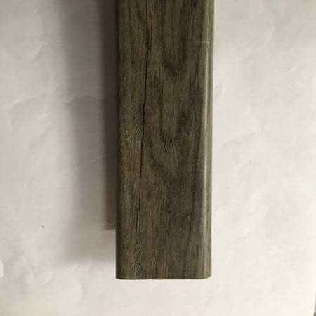 Dekorman Laminate Stair Nose(#SN9403C) for: Wood Ash Oak laminate flooring(#9403C). 7.875 ft length x 1.75