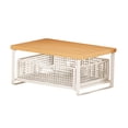thumbnail image 4 of Flynix Desktop Printer Stand Convenient Small Printer Table for Dorm Office Kitchen Style A, 4 of 10