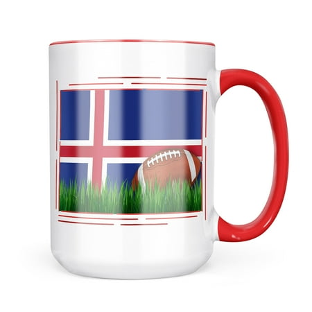 

Neonblond Football with Flag Iceland Mug gift for Coffee Tea lovers