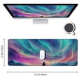 thumbnail image 2 of JRXY Aurora Borealis Dreamscape Mouse Pad - Extended Size 31.5 x 11.8 Inch 31.5x11.8 in, 2 of 6