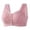 Pink, variant on Voska Daisy Bra for Older Women Front Closure Bras for Senior No Underwire Pink 36