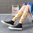 thumbnail image 5 of Naloa Watercolor Sea Shells Thigh High Socks Extra Long Stretchy Sock Women Over Knee High Opaque Stocking Daily Wear, 5 of 6