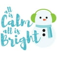 thumbnail image 2 of CafePress - All Is Calm Snowman Mug - 11 oz Ceramic Mug - Novelty Coffee Tea Cup, 2 of 4
